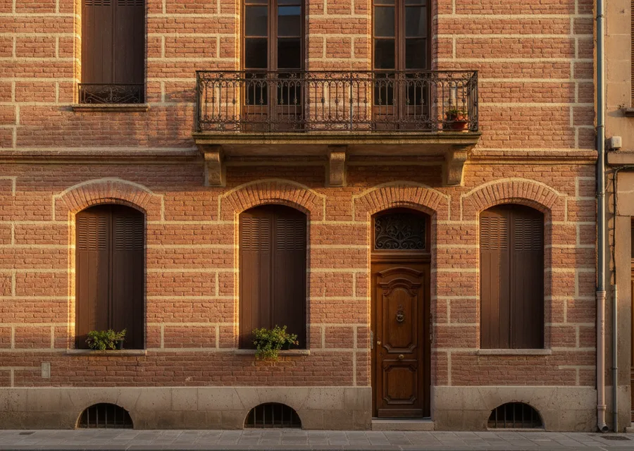 Maison construite par un maçon à Toulouse